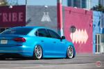 Volkswagen Passat in Blue on Vossen Wheels (LC-109T) 2017 года